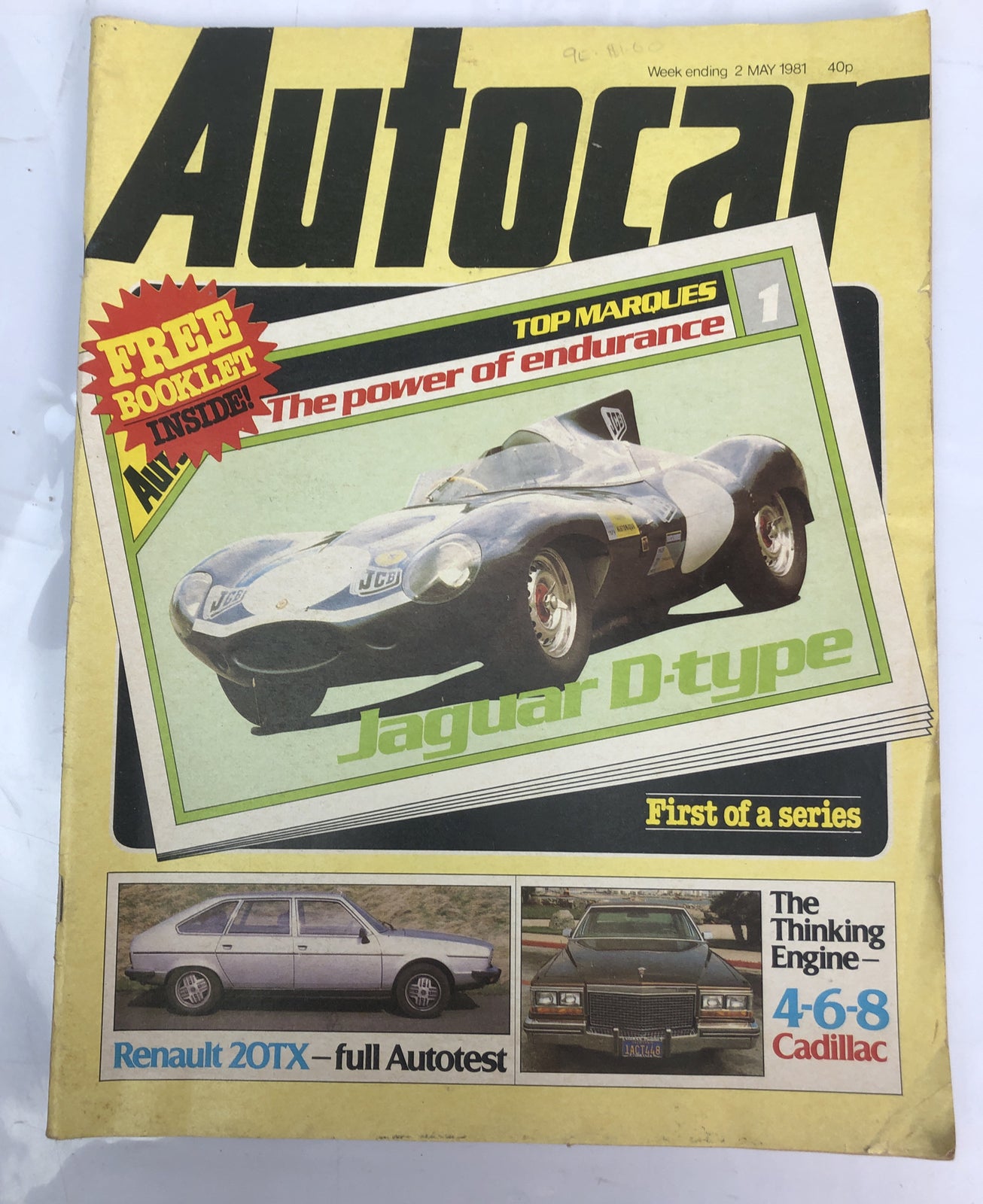 Auto Car Magazine May 1981 Vintage In Good Condition
