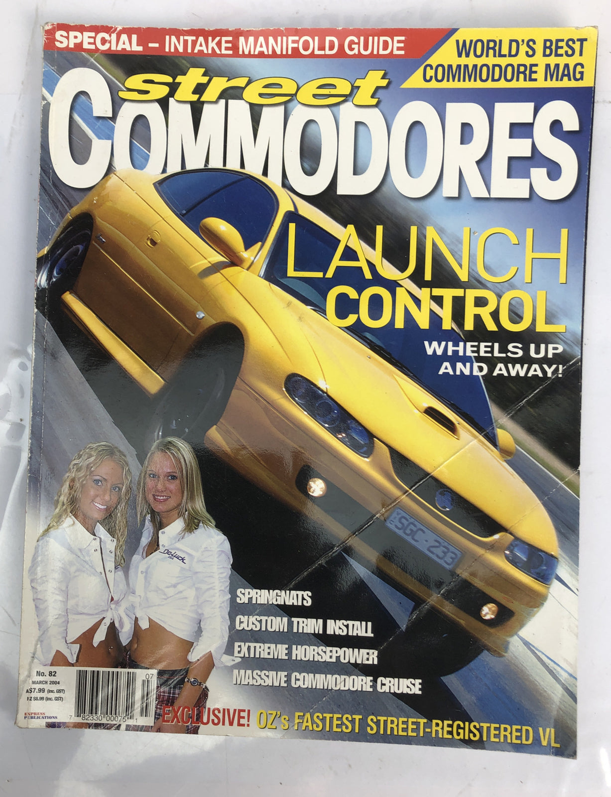 Street Commodore March 2004 Vintage Magazine In Poor Condition
