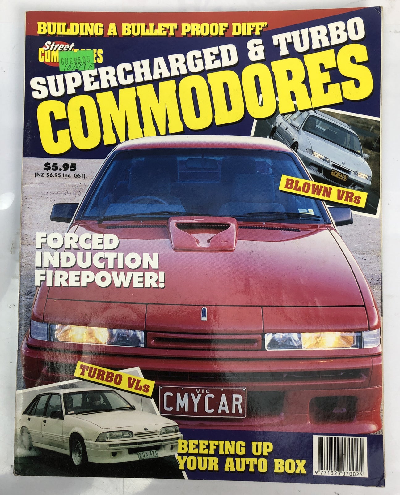 Street Commodore Supercharged & Turbo Commodores Vintage Magazine OK Condition