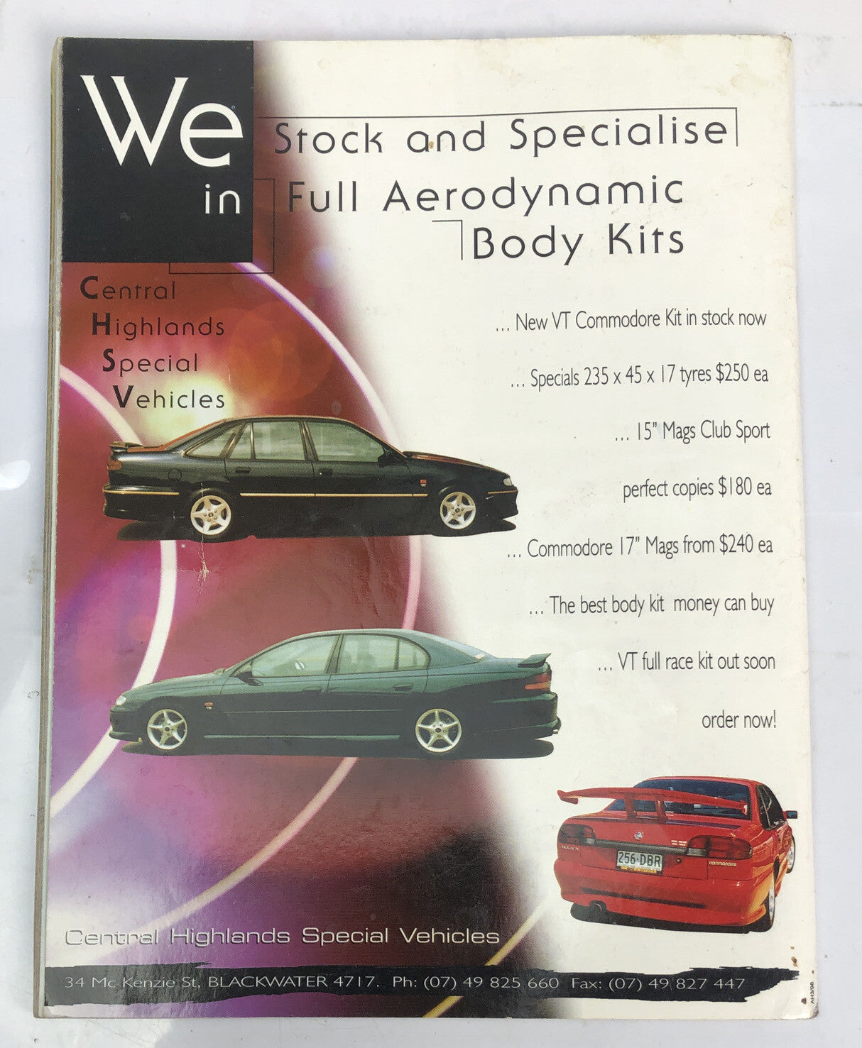 Street Commodore Supercharged & Turbo Commodores Vintage Magazine OK Condition