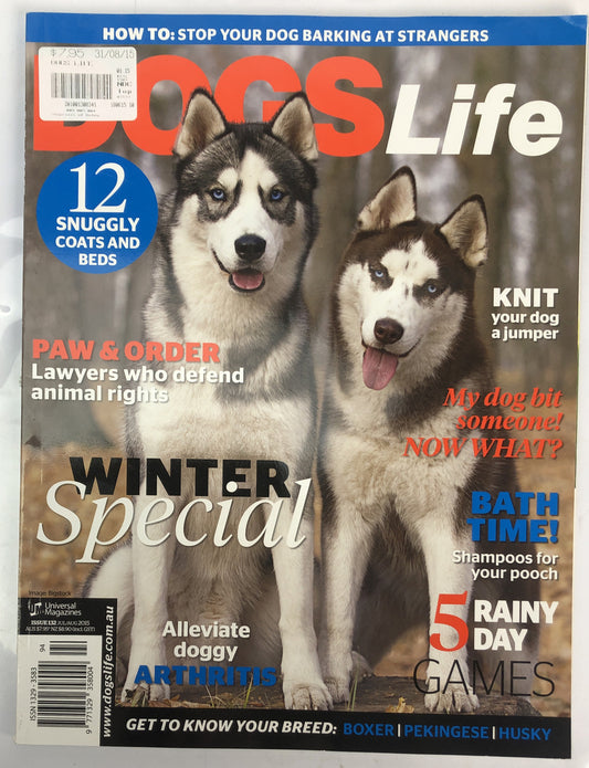 Dogs Life Issue 132 Jul/Aug 2015 Magazine In Good Vintage Condition