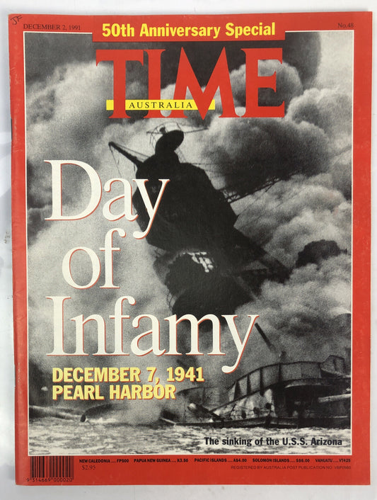 Time Australia December 1991 Magazine In Good Condition