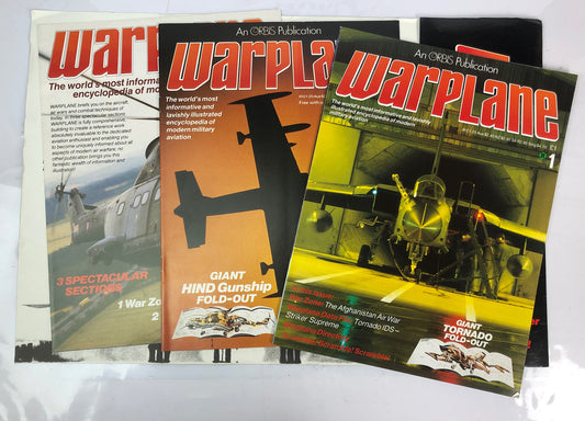 Warplane Issue 1 & 2 Magazine In Good Condition