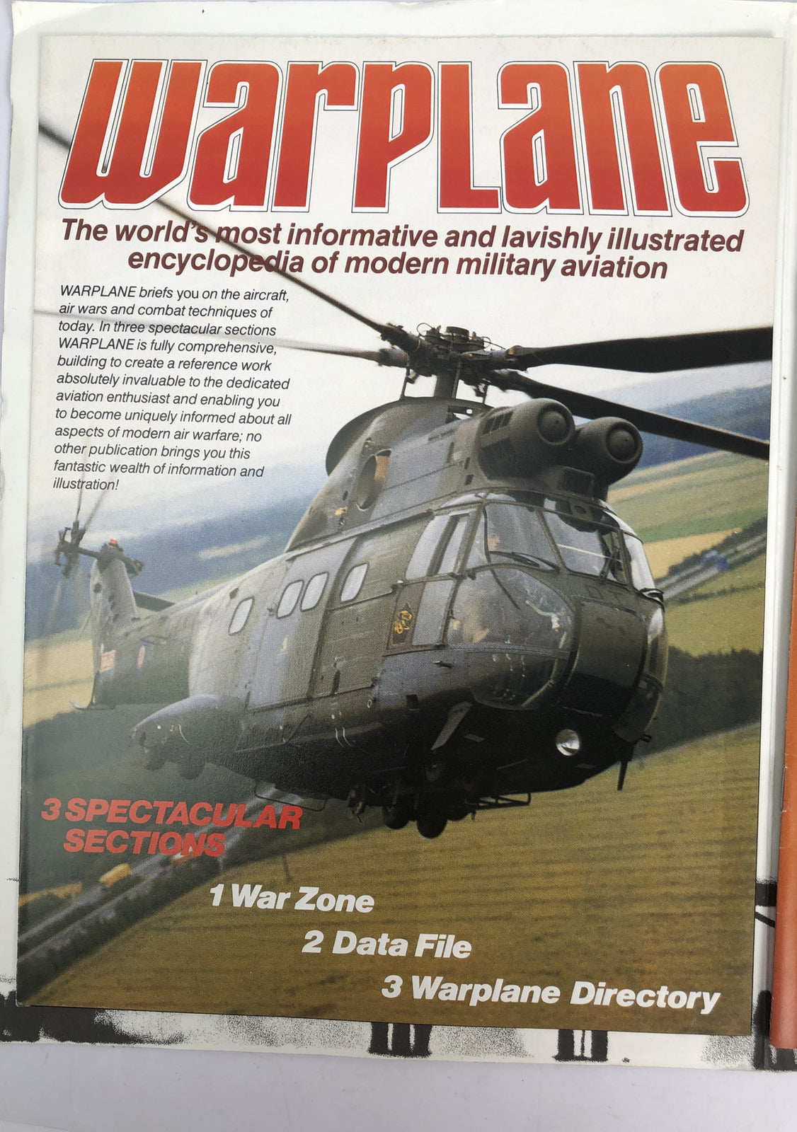 Warplane Issue 1 & 2 Magazine In Good Condition