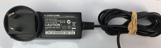Elementech I.T.E Power Supply Model: AU-7970s.  Output 12v/2Amp 240V Mains