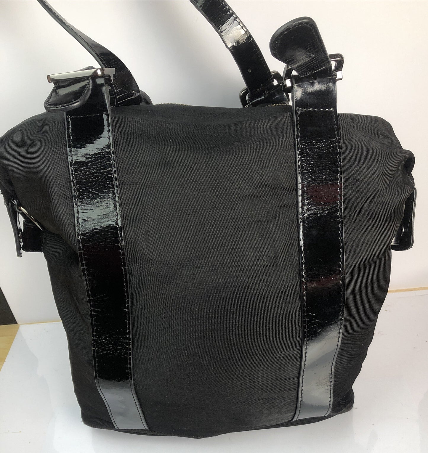 M792 Mimco Large Handbag Black colour In Good Condition