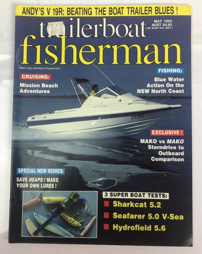 Trailer Boat Fisherman Magazine May 1993 In Good Condition