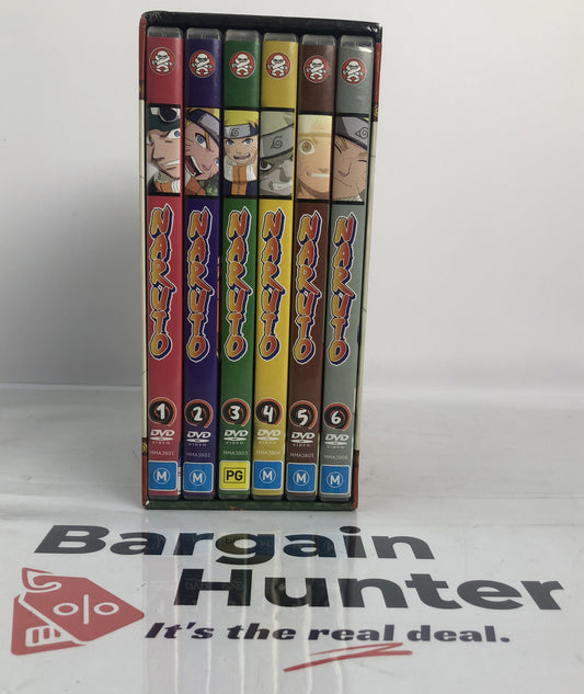 C609 Naruto DVD Box Set 1 to 6 Episodes 1-25 - Madman Region 4 PAL
