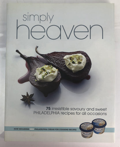 Simply Heaven 75 Irresistible Philadelphia Recipes Cook Book In Good Condition