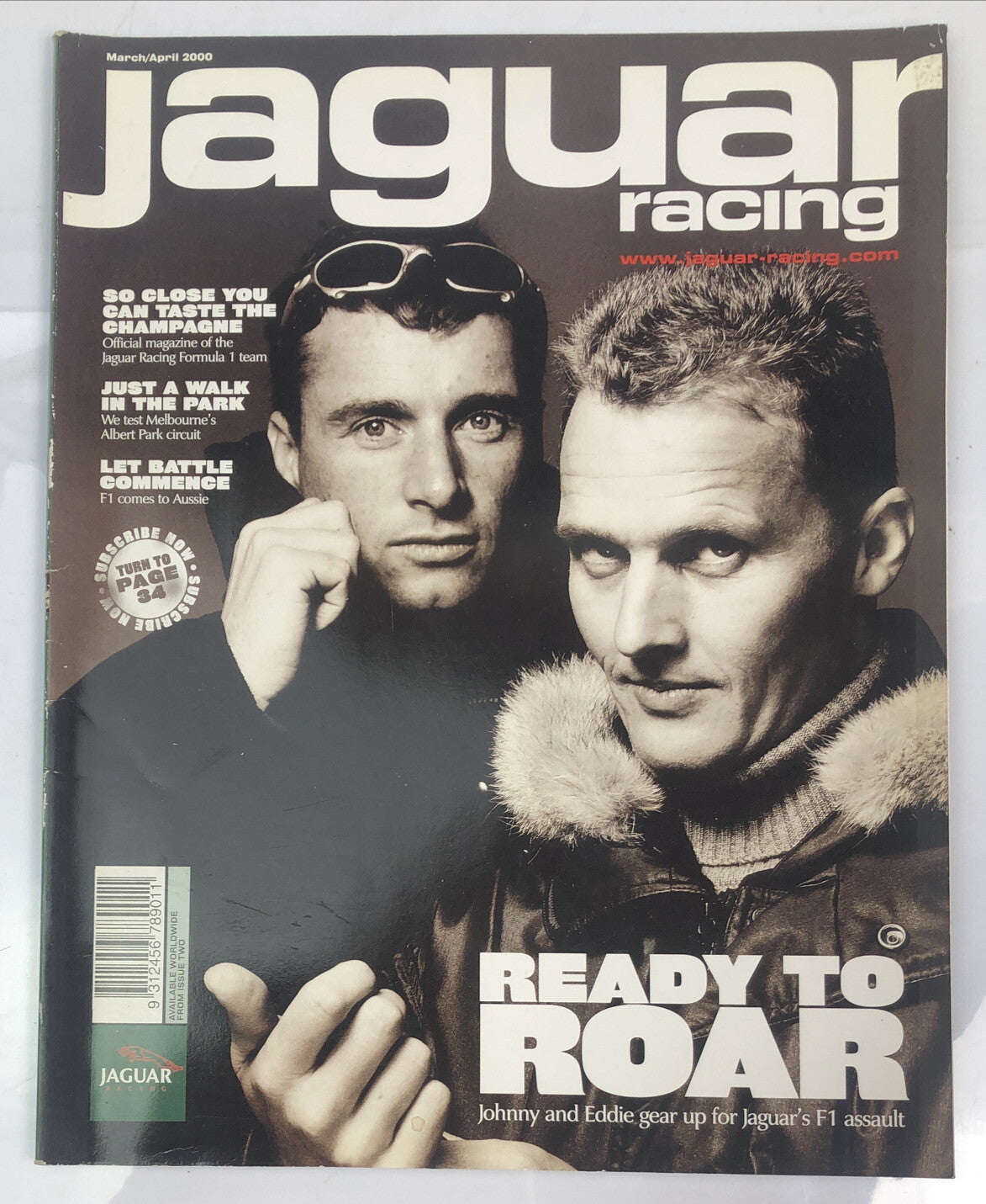 Jaguar Racing March / April 2000 magazine In Good Condition