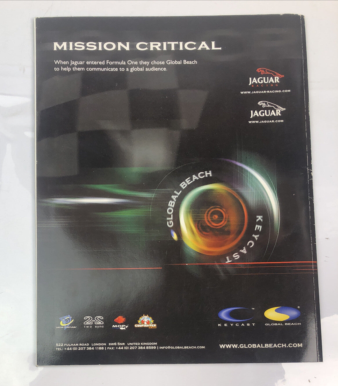 Jaguar Racing March / April 2000 magazine In Good Condition