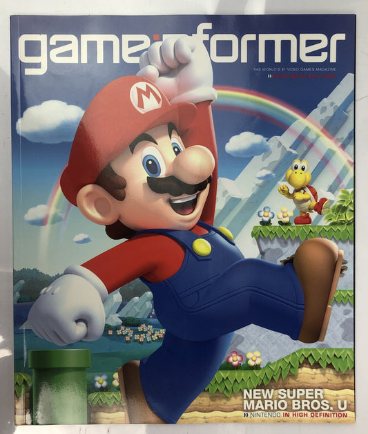 Game In Former Issue No. 34 New Super Mario Bros. U Magazine