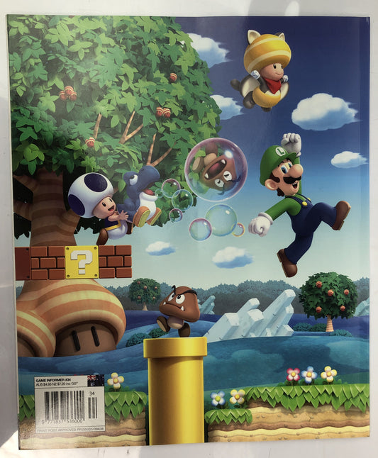 Game In Former Issue No. 34 New Super Mario Bros. U Magazine