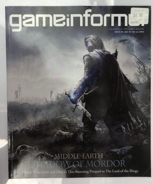 Game In Former Issue No. 48 Middle-Earth: Shadow Of Mordor Magazine