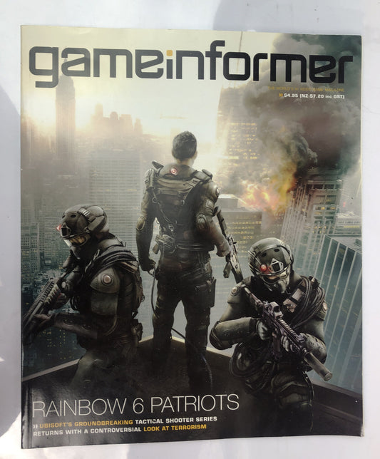 Game In Former Issue No. 24 Rainbow 6 Patriots Magazine