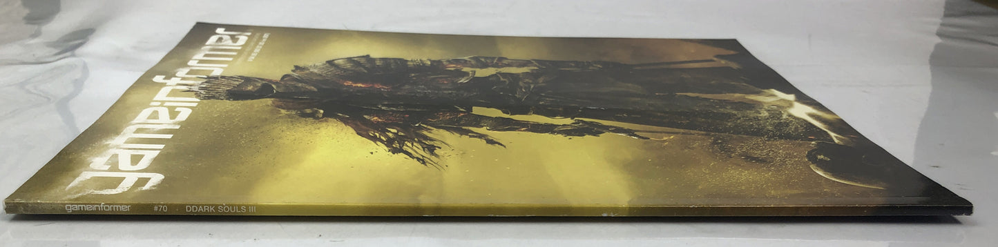 Game In Former Issue No. 70 DDark Souls III Magazine