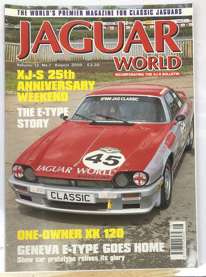 Jaguar World Vol.12 No.7 August 2000 Vintage Magazine In Good Condition