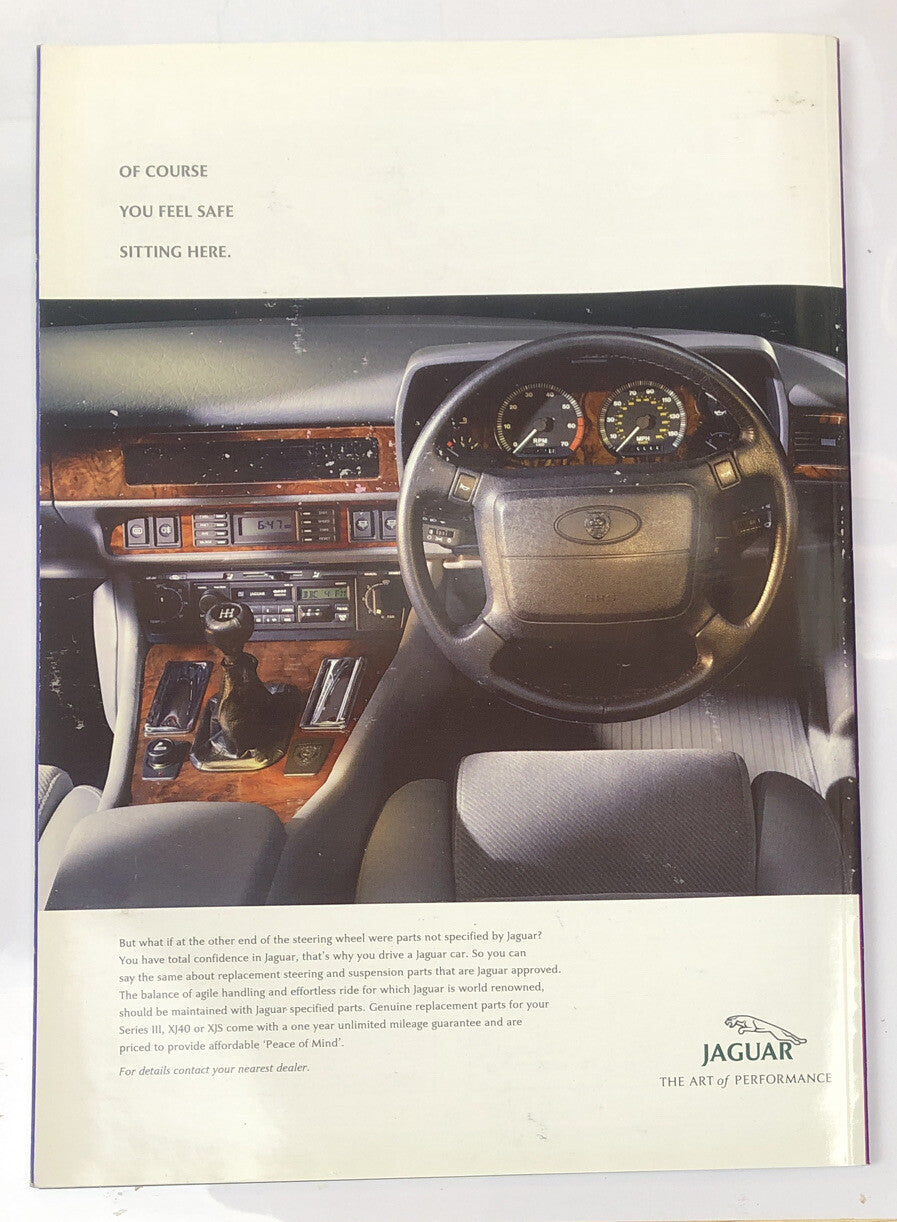 Jaguar World Vol.12 No.7 August 2000 Vintage Magazine In Good Condition