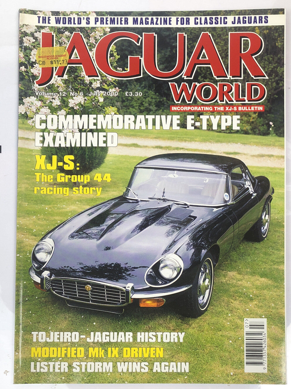 Jaguar World Vol.12 No.6 July 2000 Vintage Magazine In Good Condition