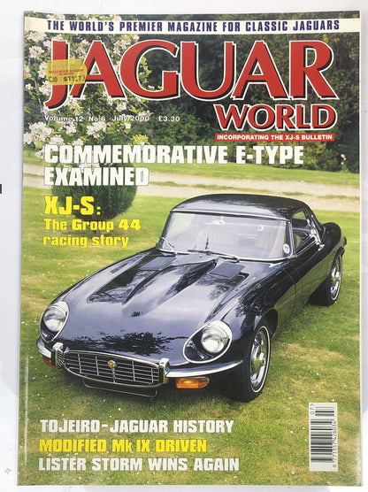 Jaguar World Vol.12 No.6 July 2000 Vintage Magazine In Good Condition