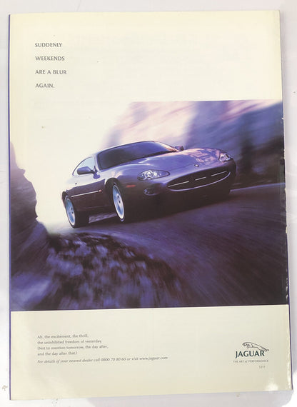 Jaguar World Vol.12 No.1 February 2000 Vintage Magazine In Good Condition