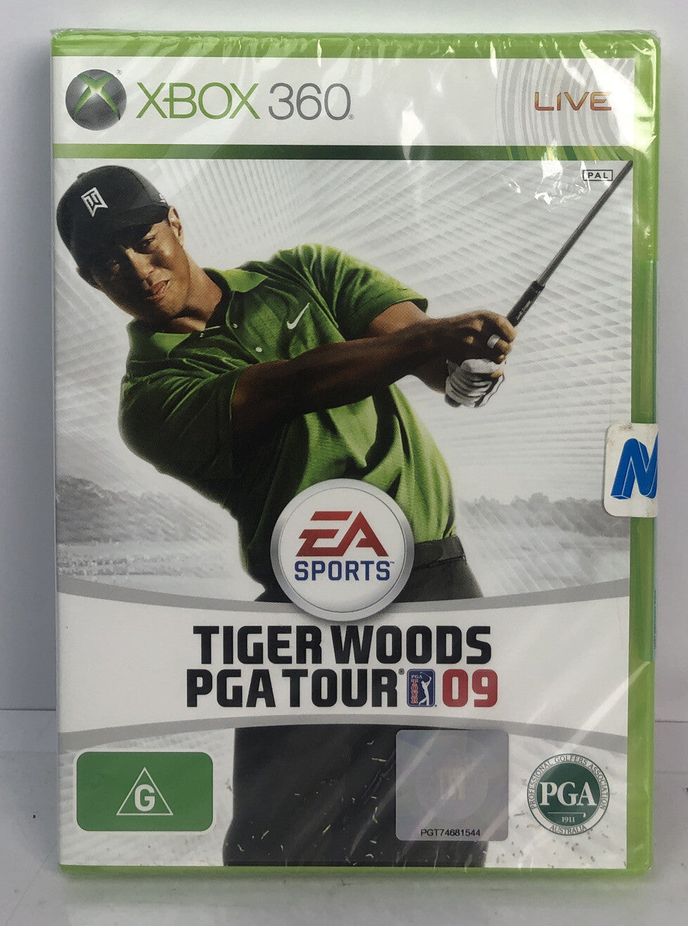 3118 Ea Sports Tiger Woods PGA Tour 2009 PAL Xbox 360 Brand New Sealed