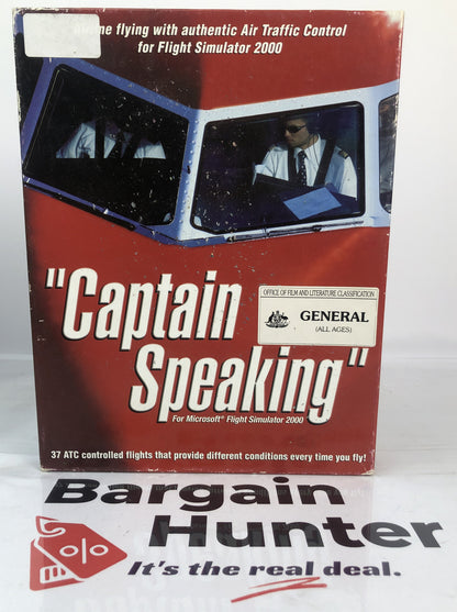 2784 Captain Speaking PC complete Game In Good Condition