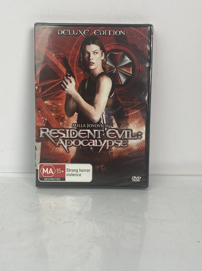 C595 Resident Evil: Apocalypse Deluxe Edition PAL Region 4 New Factory DvdSealed