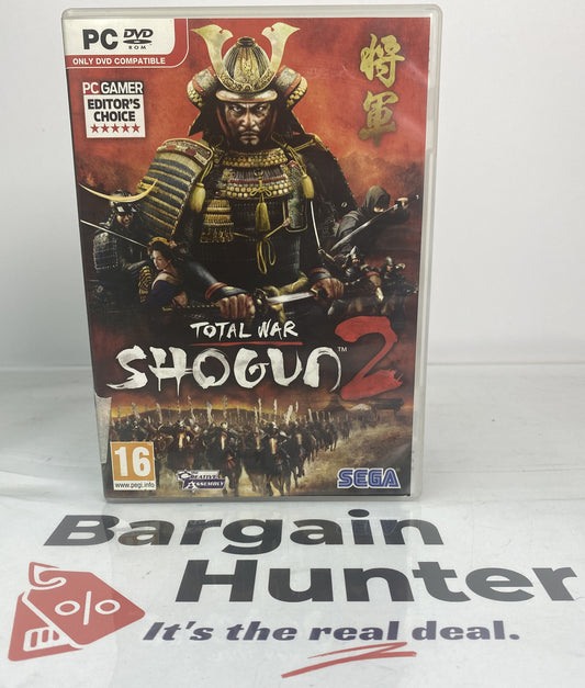 3056 Total War Shogun 2 PC complete Game In Good Condition