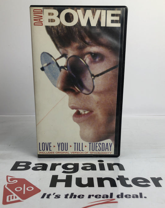 David Bowie Love You Till Tuesday VHS Tape In Good Condition