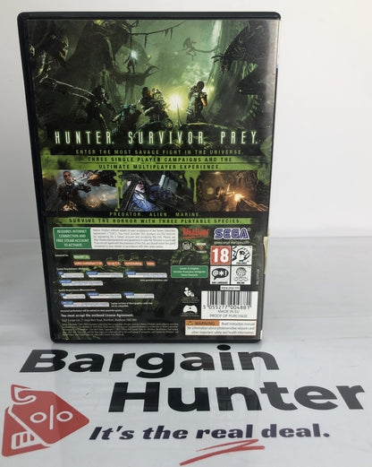 3087 Aliens Vs Predator PC complete Game In Good Condition