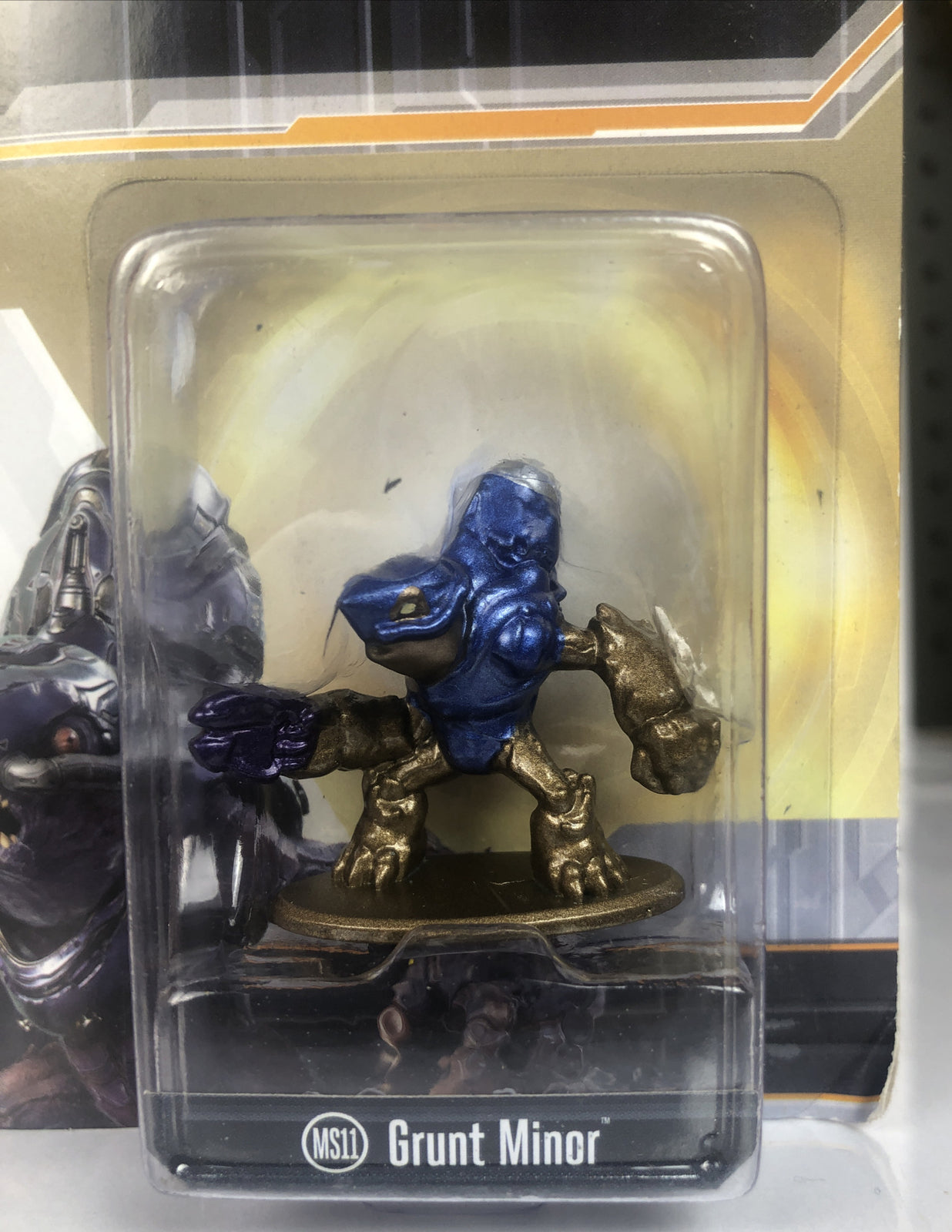 Halo Nano Metalfigs Grunt Minor Die Cast FigureIn Good Condition