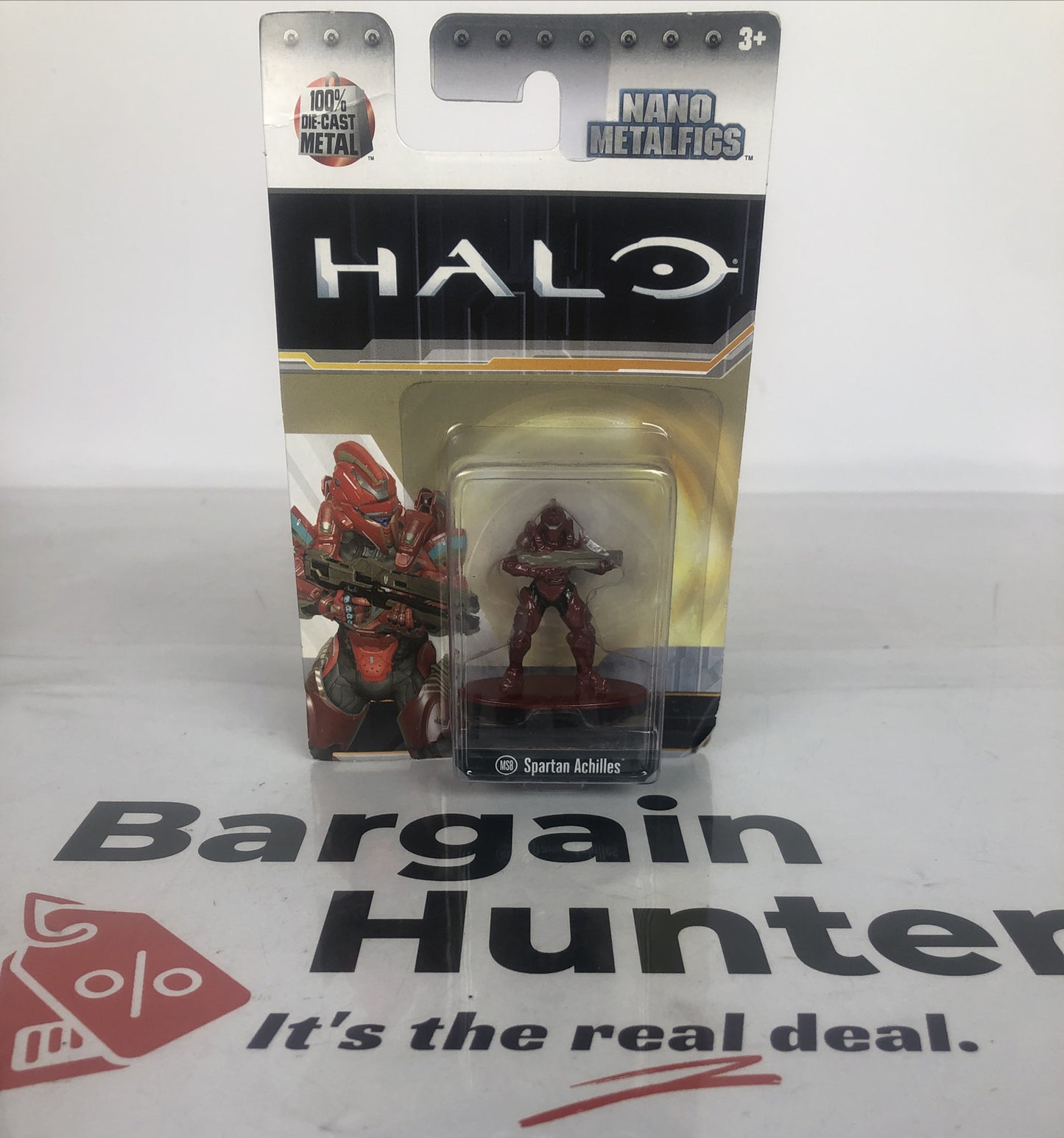 Halo Nano Metalfigs Spartan Achilles Die Cast FigureIn Good Condition