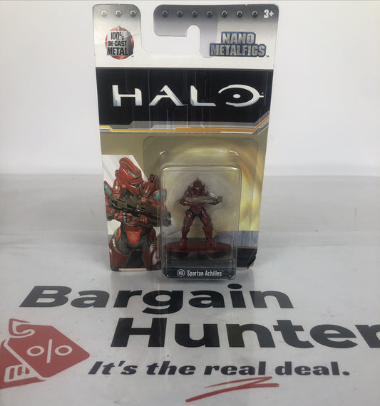 Halo Nano Metalfigs Spartan Achilles Die Cast FigureIn Good Condition