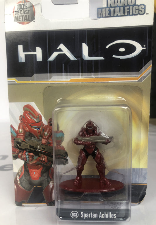 Halo Nano Metalfigs Spartan Achilles Die Cast FigureIn Good Condition