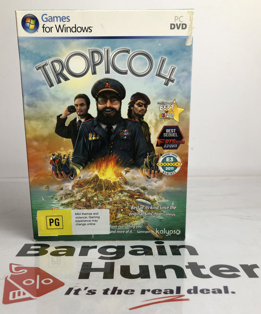 3107 Tropico 4 For PC Complete In Good Condition