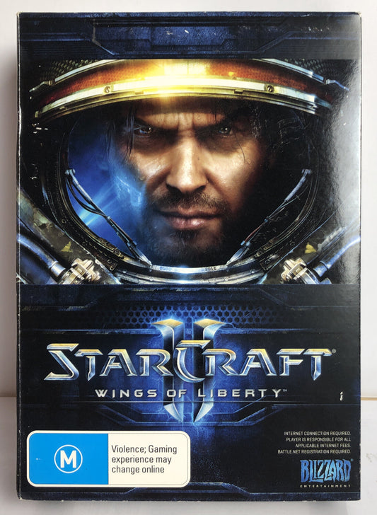 3112 StarCraft Wings Of Liberty For PC Complete In Good Condition