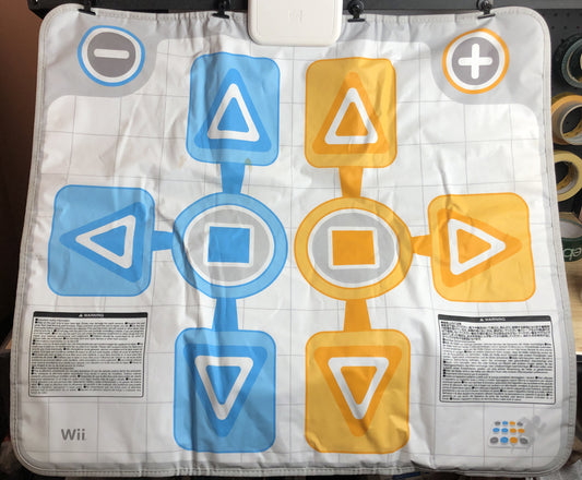 GENUINE Nintendo Wii Dance Mat Controller Accessory In Good working Condition
