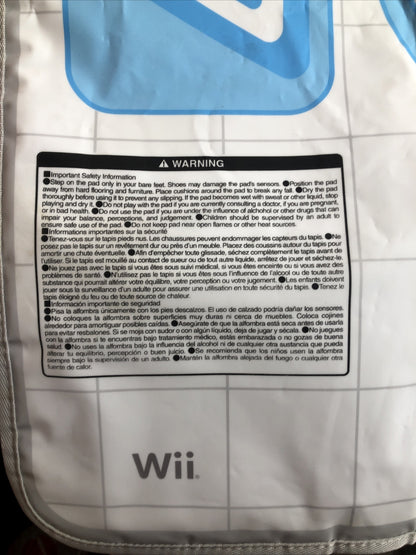 GENUINE Nintendo Wii Dance Mat Controller Accessory In Good working Condition