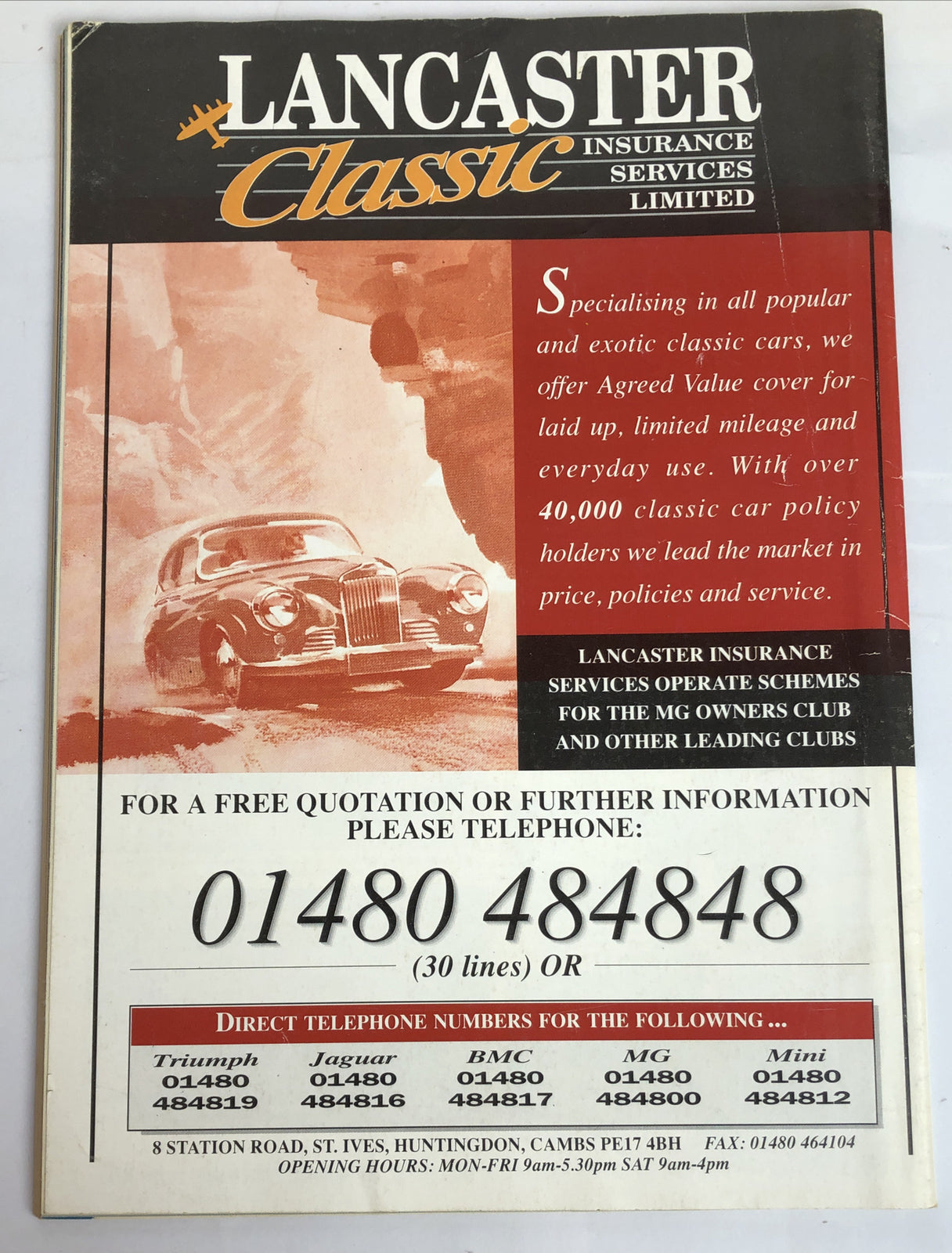 Popular Classics February 1996 Magazine Vintage In Good Condition