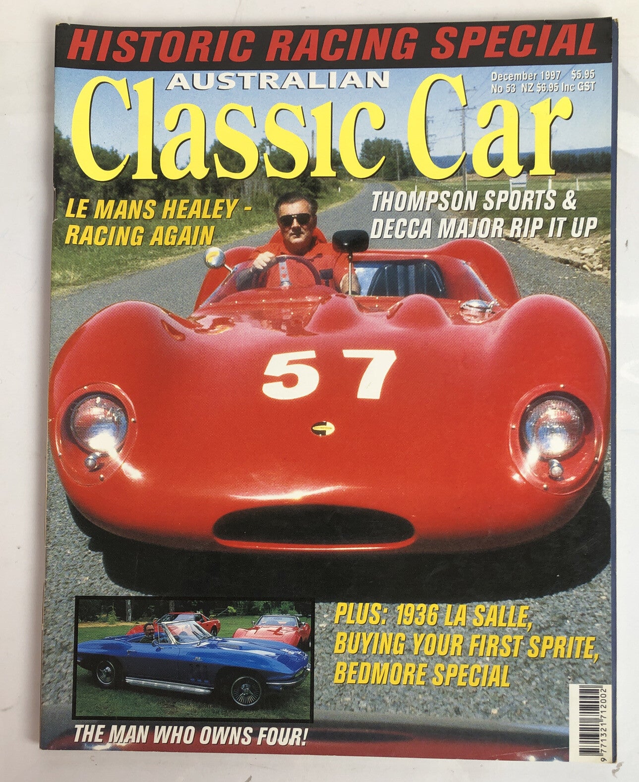 Australian Classic Car December 1997 Magazine Vintage In Good Condition