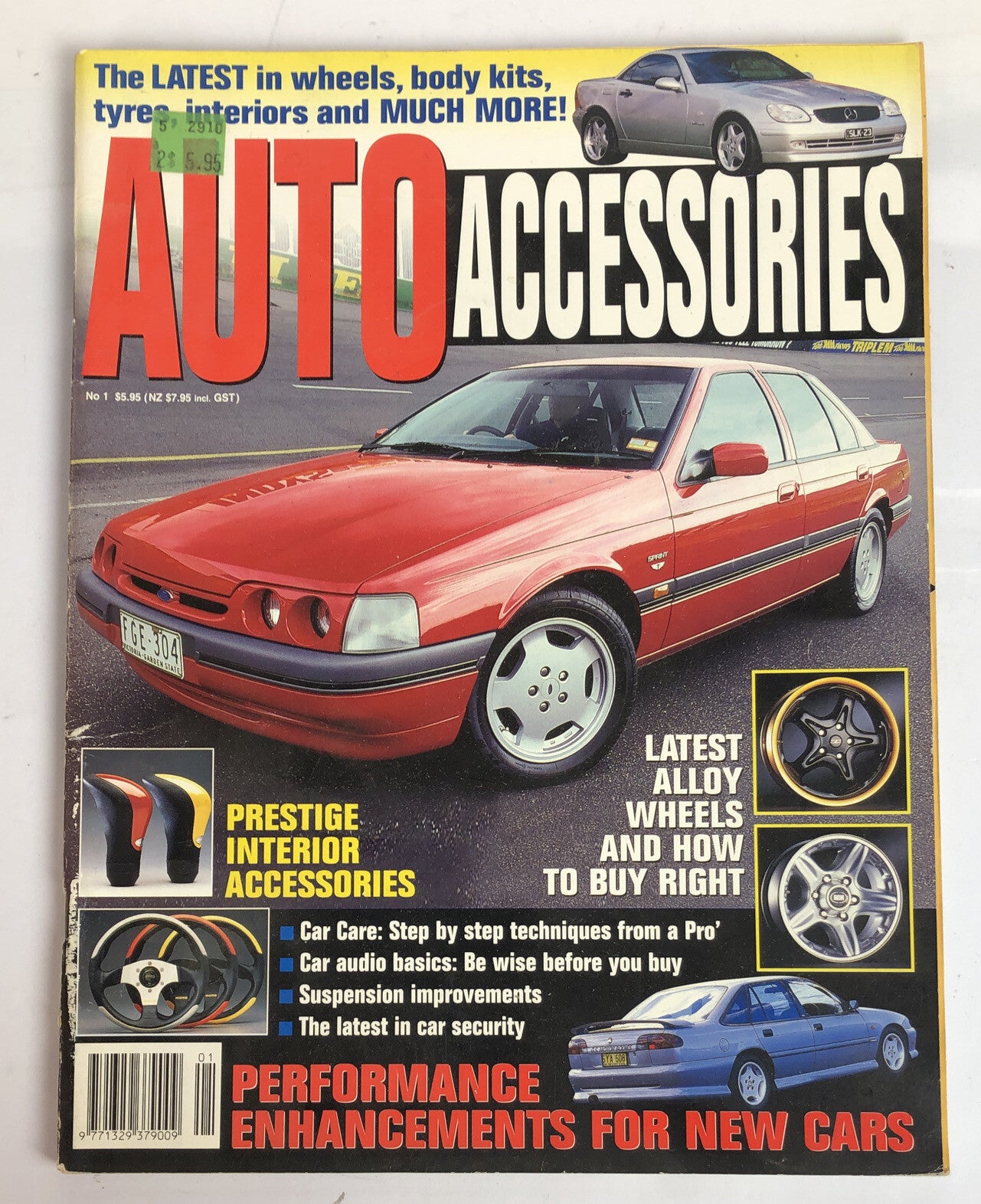 Auto Accessories Issue No 1 Magazine Vintage In Good Condition