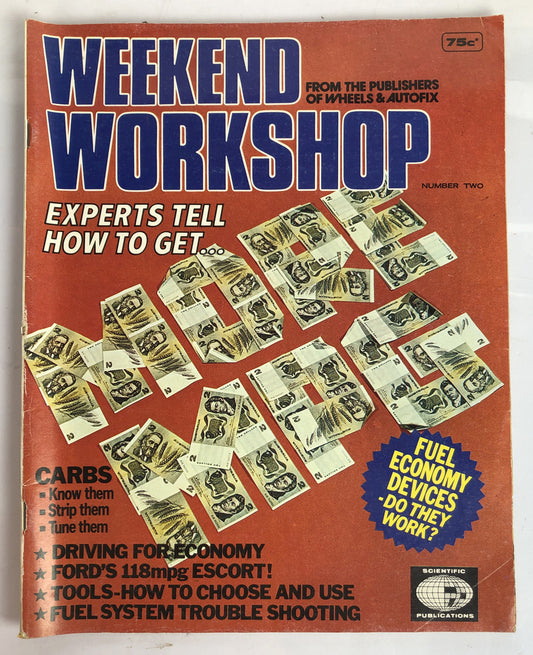 Weekend Workshop No 2 Magazine Vintage In OK Condition