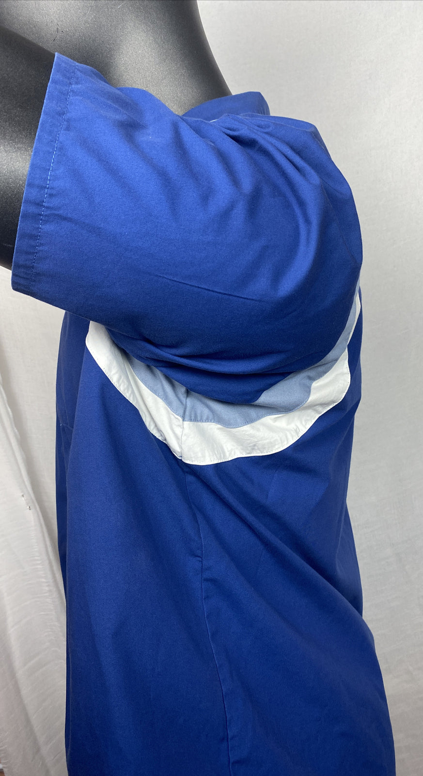 Ford Blue Embroidered Short Sleeve Shirt Size XL In OK Condition F178