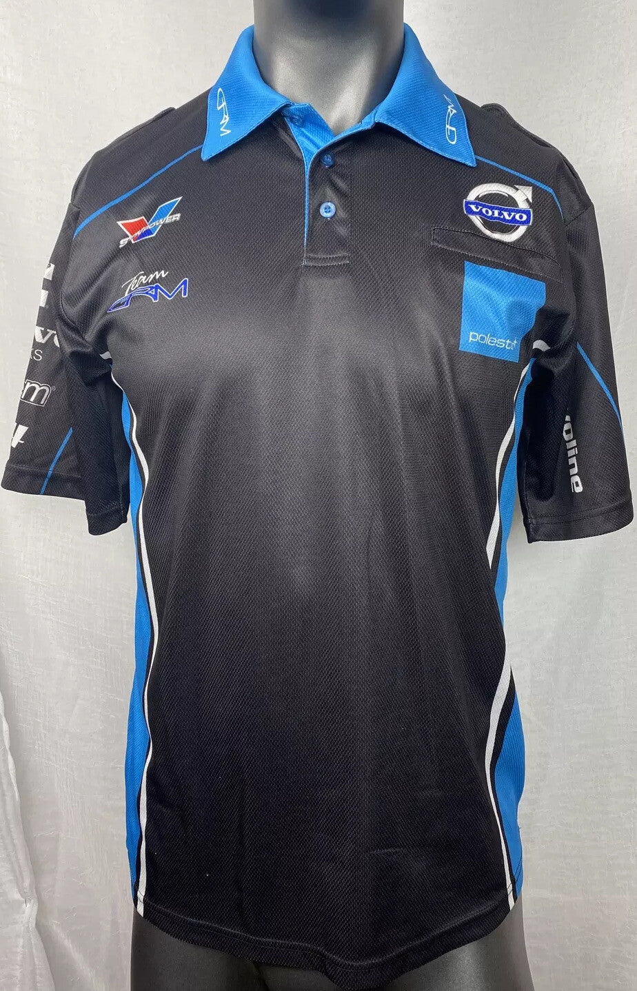 V8 Supercars Australia Team CRM Short Sleeve Shirt Size M In Good Condition F174