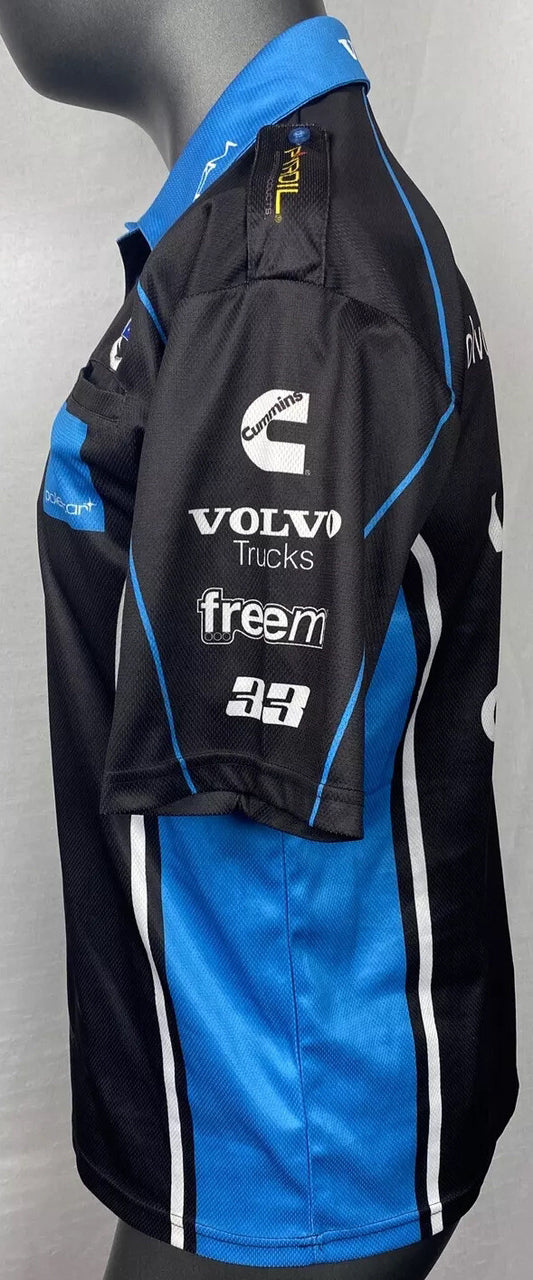 V8 Supercars Australia Team CRM Short Sleeve Shirt Size M In Good Condition F174