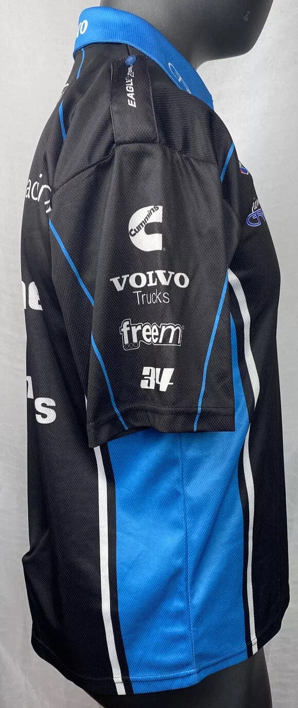 V8 Supercars Australia Team CRM Short Sleeve Shirt Size M In Good Condition F174