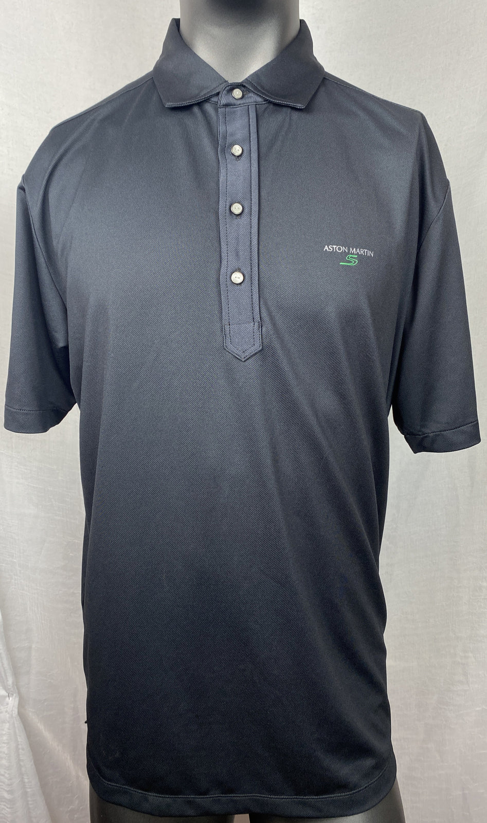 Aston Martin S Short Sleeve Shirt Size L In Good Condition F154