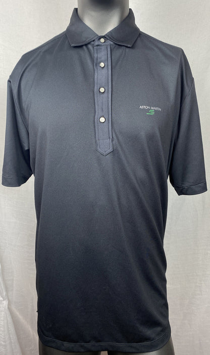 Aston Martin S Short Sleeve Shirt Size L In Good Condition F154