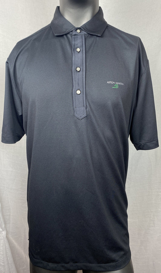 Aston Martin S Short Sleeve Shirt Size L In Good Condition F154